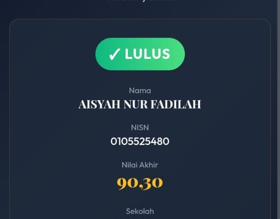Pengumuman Kelulusan